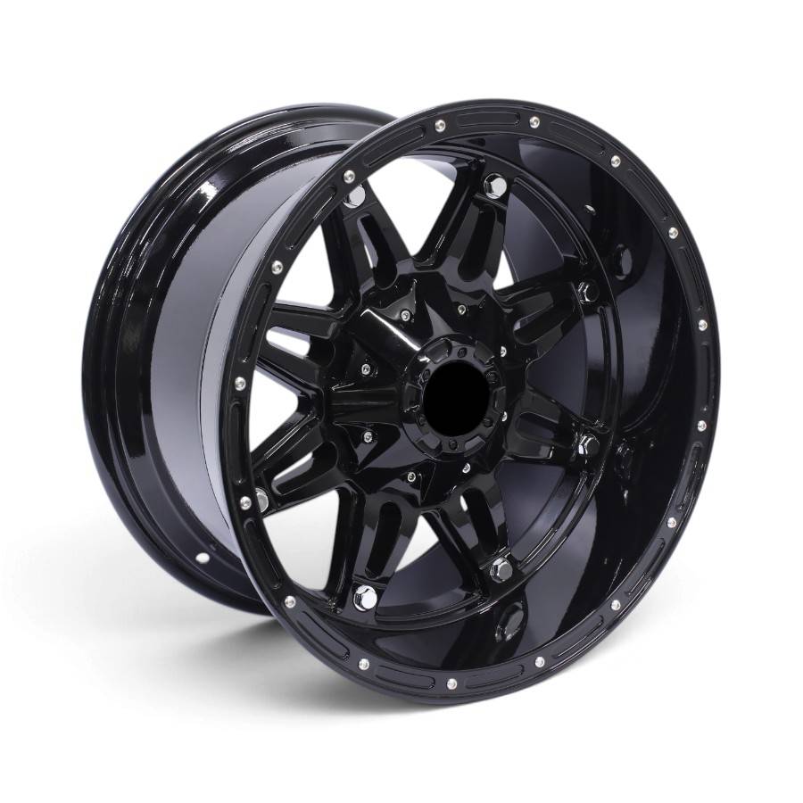 K902 18 18" K902 6x139 Gloss Black Alloy Wheels - Image 1