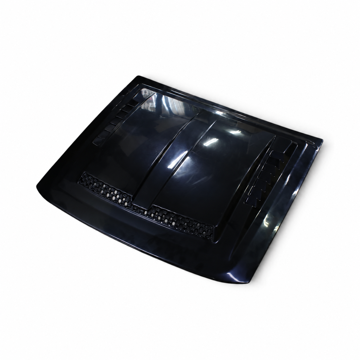 JT2-HOODVENT Jetour T2 Gloss Black Bonnet Scoop (single vent) - Image 1