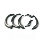Polished Black Wheel Arches Suitable for Ford Ranger T7 2016-2022
