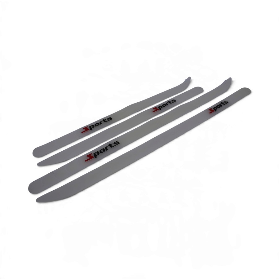 P148 Universal Adhestive Side Skirt Rubber Protective Strips (transparent) - Image 1