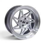 17" CW-2502A 4x100 Hyper Silver Alloy Wheels