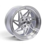 17" CW-2502C 5x100 Silver Machine Face Alloy Wheels