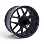 18" VT-908 5x112 Matt Black Machine Lip Alloy Wheels