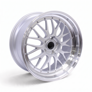 19" K302 5x120 Silver Machine Lip Alloy Wheels