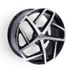 19" VT-812 M812 5x112 Black Machine Face Alloy Wheels