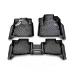 TPU Moulded Car Mats for Toyota Hilux GD6 Double Cab 2016-2023 (3pc set)