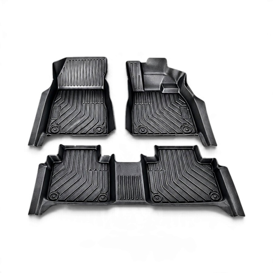CMAT-VWAM TPU Moulded Car Mats for VW Amarok 2019 (3pc set) - Image 1
