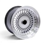 17" CW-F1209 4x100 & 4x114 Hyper Silver with Rivets Alloy Wheels