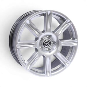 17" M9267 5x100 Hyper Silver Alloy Wheels