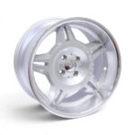 17" M9269 Motorsport 4x100 Satin Silver Alloy Wheels