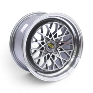 15" ZA-2604 4x100 Gunmetal Alloy Wheels
