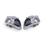 LED Projector Black Headlights for Toyota LandCruiser