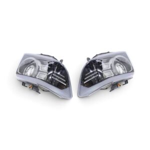 LED Projector Black Headlights for Toyota LandCruiser