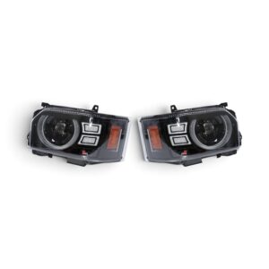 Smoked LED Headlights for Toyota Quantum