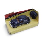 VW Classic Beetle Drift Spray Retro Radio Control Model Car - Black