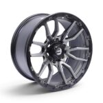 18" VT-956 6x139 Satin Gunmetal Black Alloy Wheels