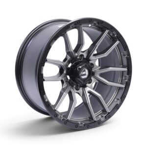 18" VT-956 6x139 Satin Gunmetal Black Alloy Wheels