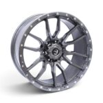 20" VT-65 6x139 Gunmetal Alloy Wheels