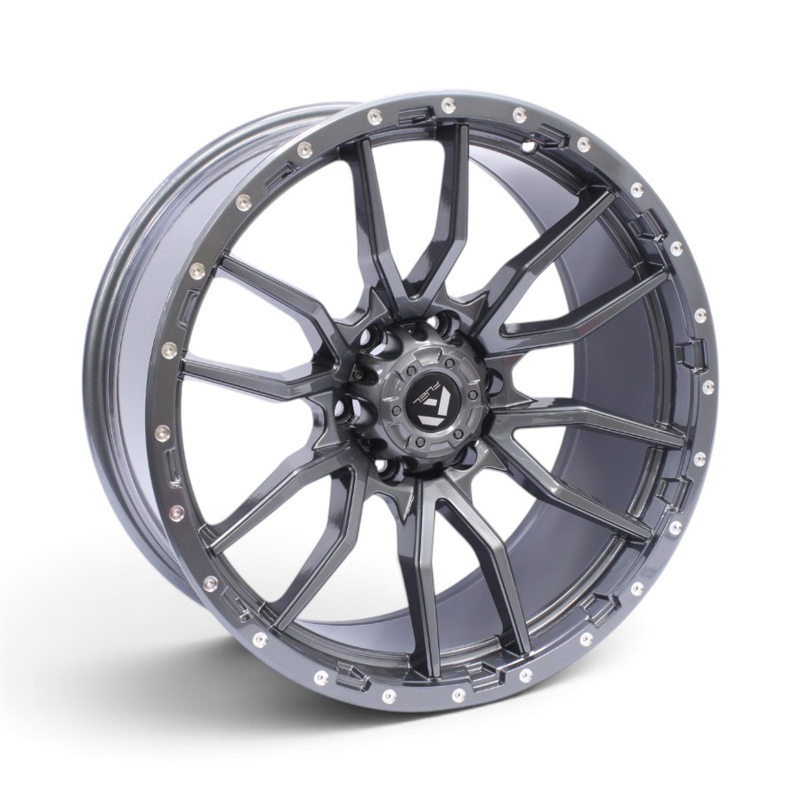 JT65 20 20" VT-65 6x139 Gunmetal Alloy Wheels - Image 1