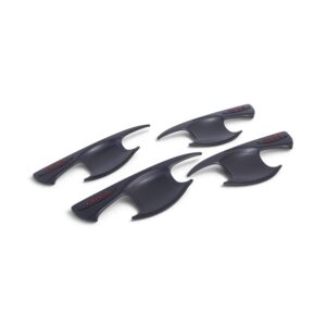 Matt Black Door Handle Bowls for Toyota Hilux 2026