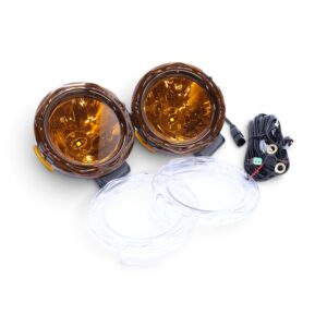 TL 7" LED Driving Lamps with Interchangeable Covers (orange or clear)